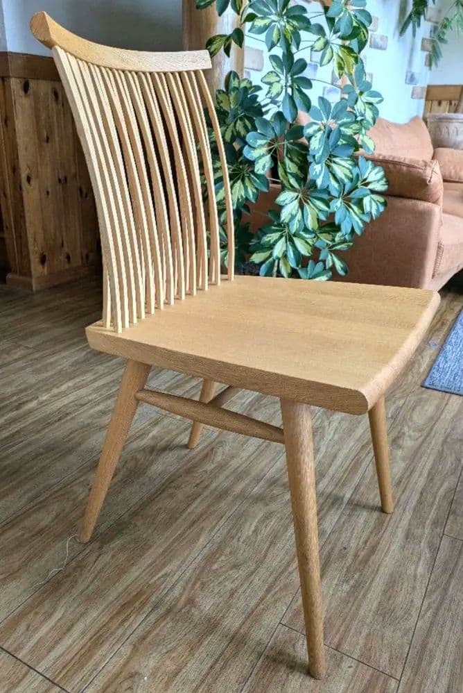 美品　 月華　 柏木工　最高級　サイドチェア　希少 SH430 NP