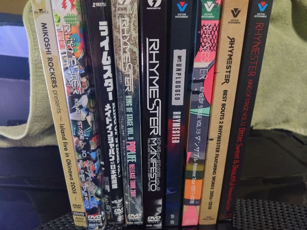 RHYMESTER LIVE DVDまとめ売り