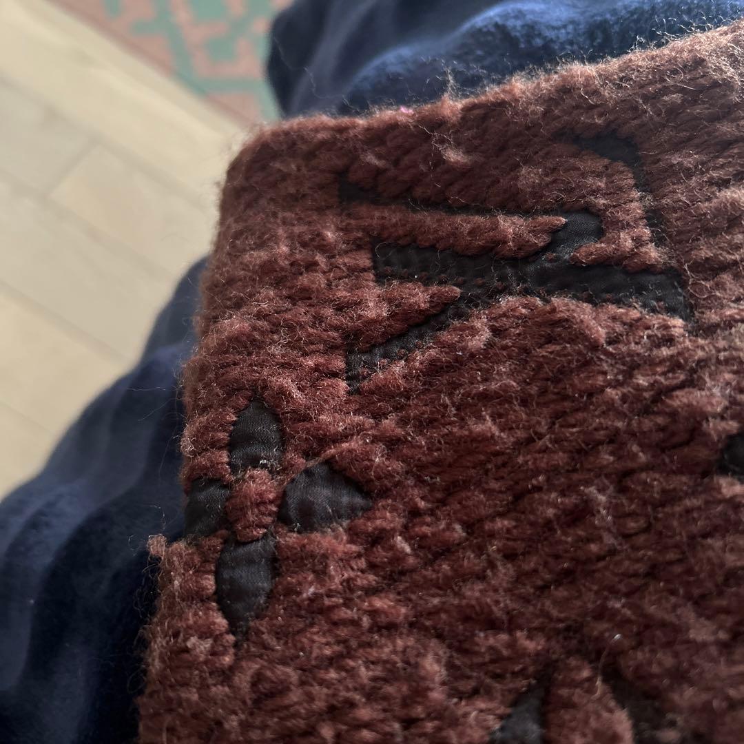 ルイヴィトン　ブラウン 茶　モノグラムマフラー