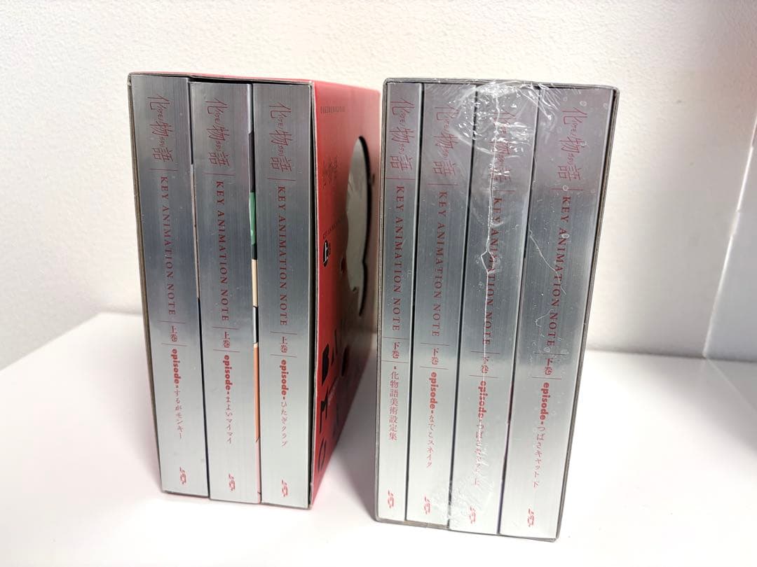 【新品同様】化物語 KEY ANIMATION NOTE 上下巻セット 原画集