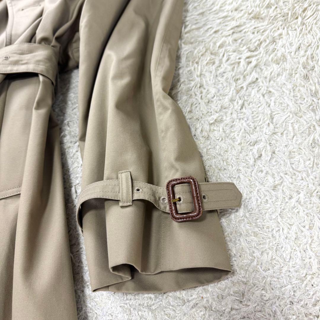 極美品★アクアスキュータム トレンチコート 英国製 大きいサイズ 3XL相当