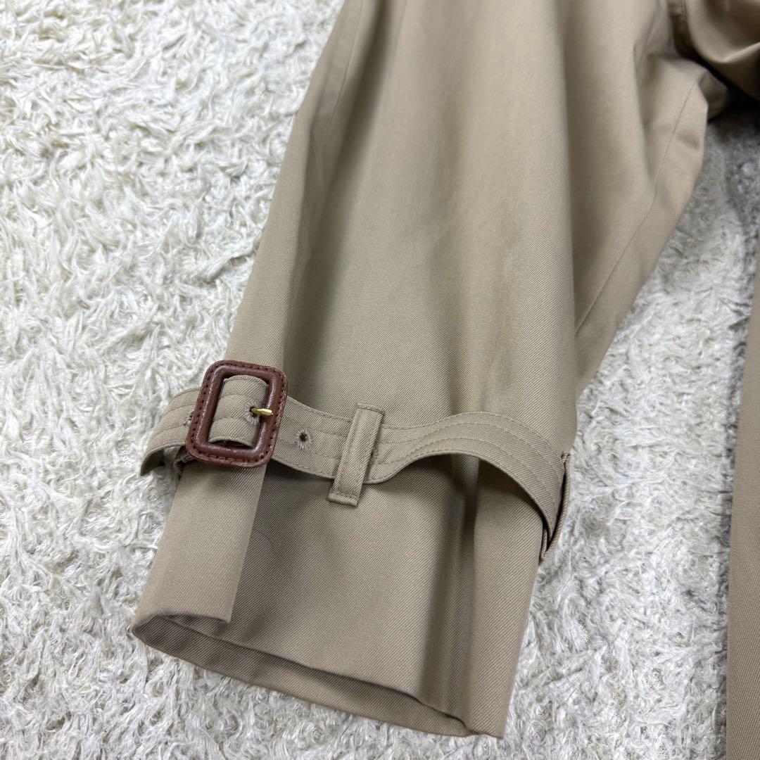 極美品★アクアスキュータム トレンチコート 英国製 大きいサイズ 3XL相当