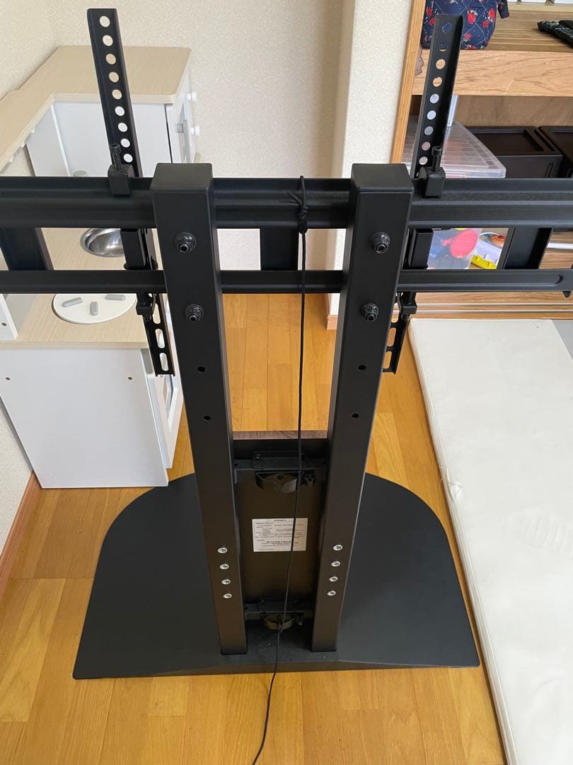 美品！朝日木材加工　壁掛け風　テレビスタンド　壁よせ