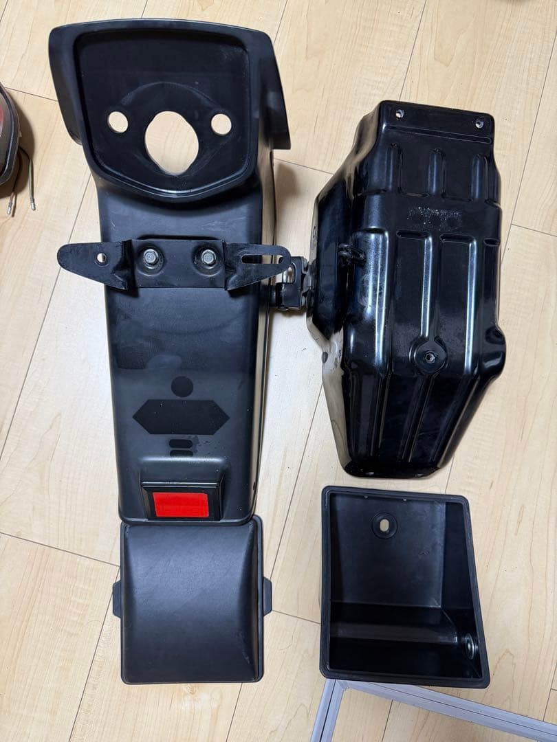 バブ　スーパーホーク3 CB400n cb250n リアフェンダー 小物入れ