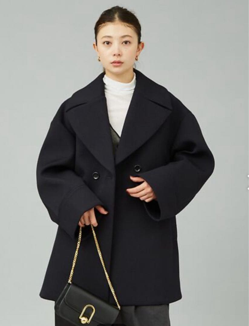 さんそ　Rouge vif la cle ボンディングライトハーフコート