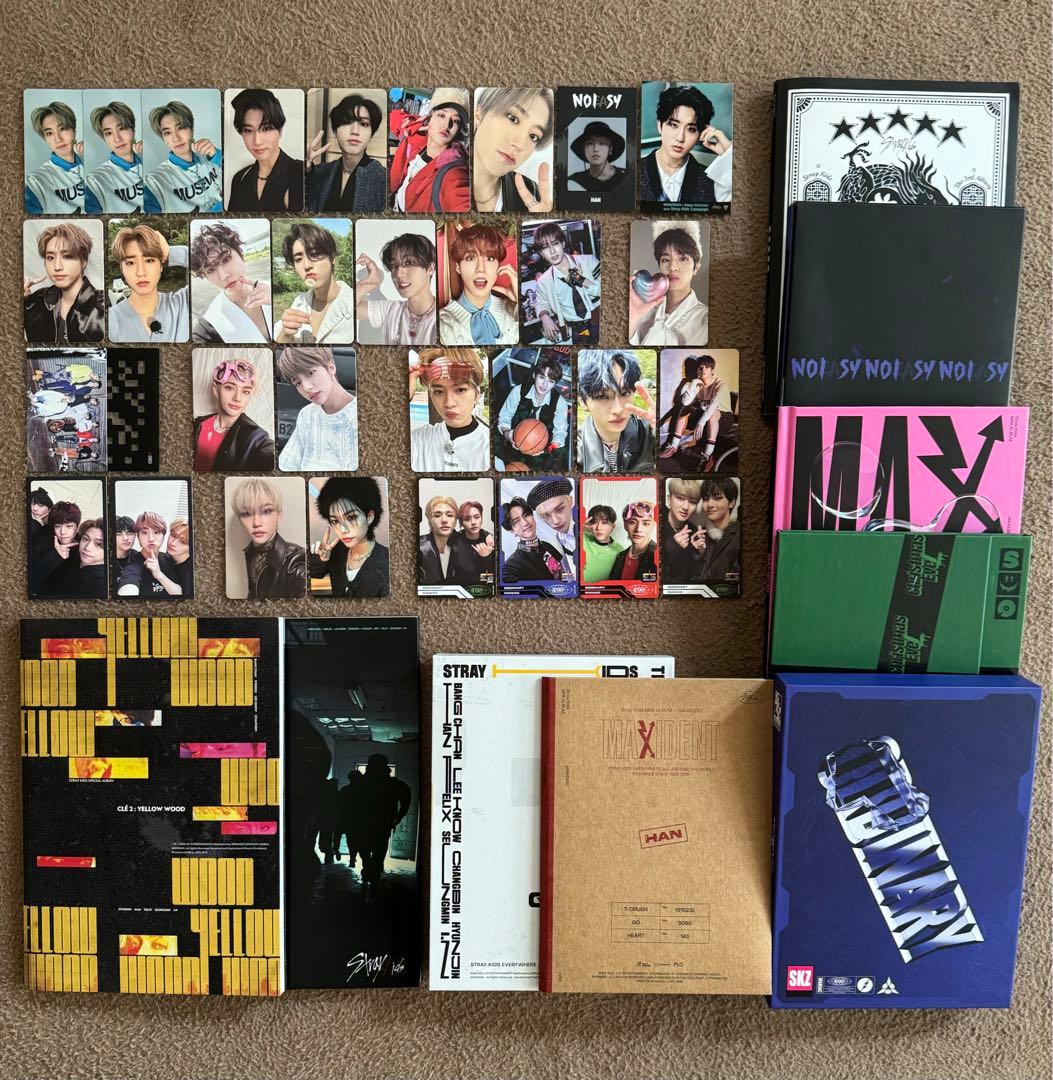 straykidsヒョンジン　ハン　リノ　まとめ売り　トレカ　スキズ　アルバム