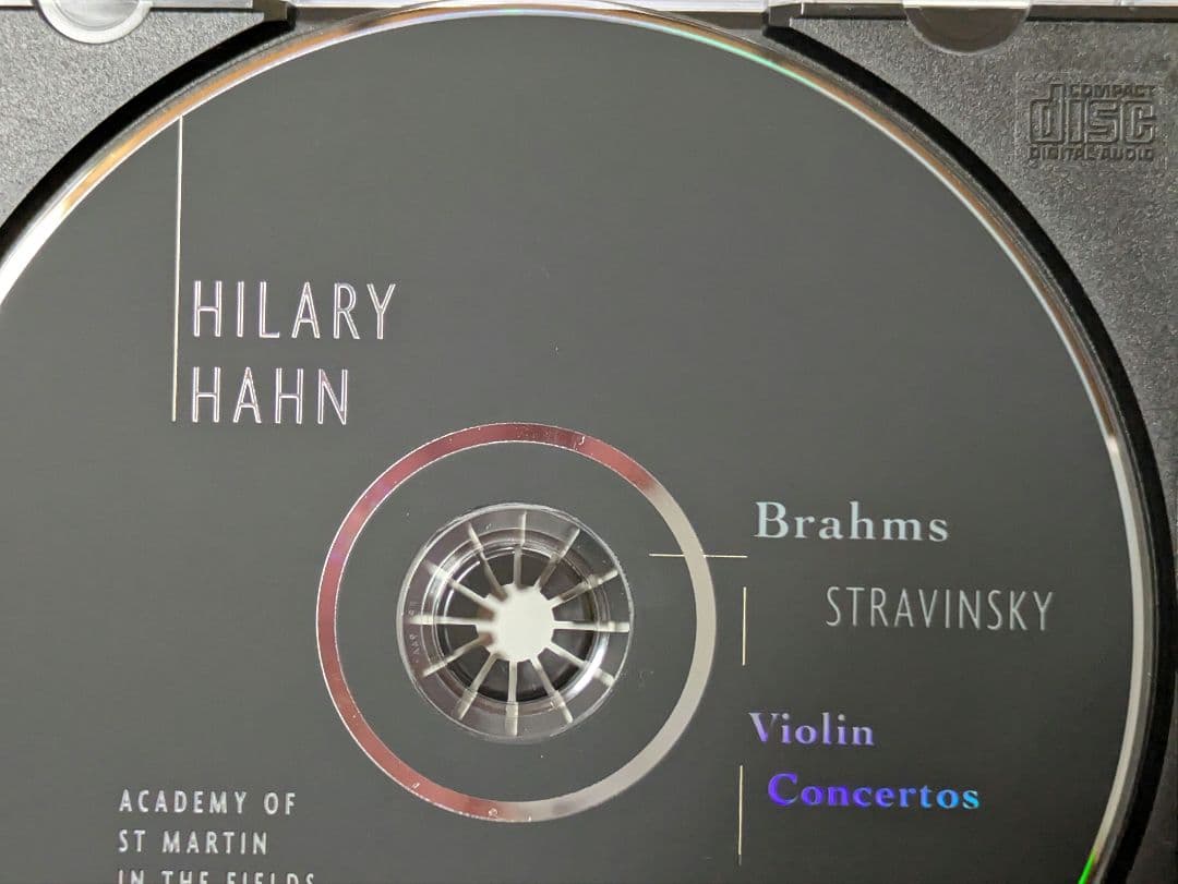 SACD ヒラリー・ハーン　 ブラームス　ストラヴィンスキーバイオリン協奏曲