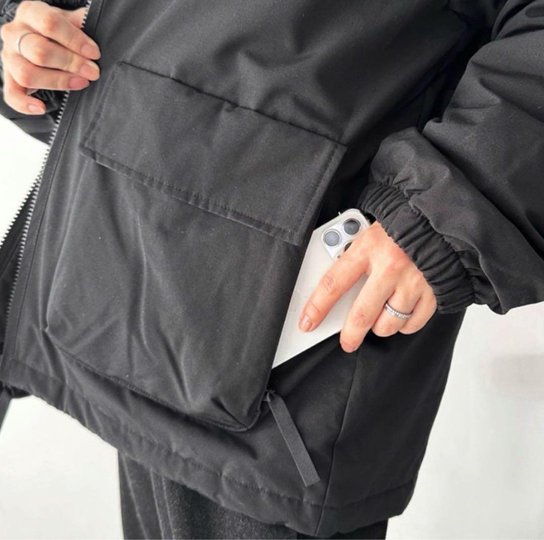 【韓国限定】ノースフェイス ホワイトレーベル リバーシブルキルティングジャケット