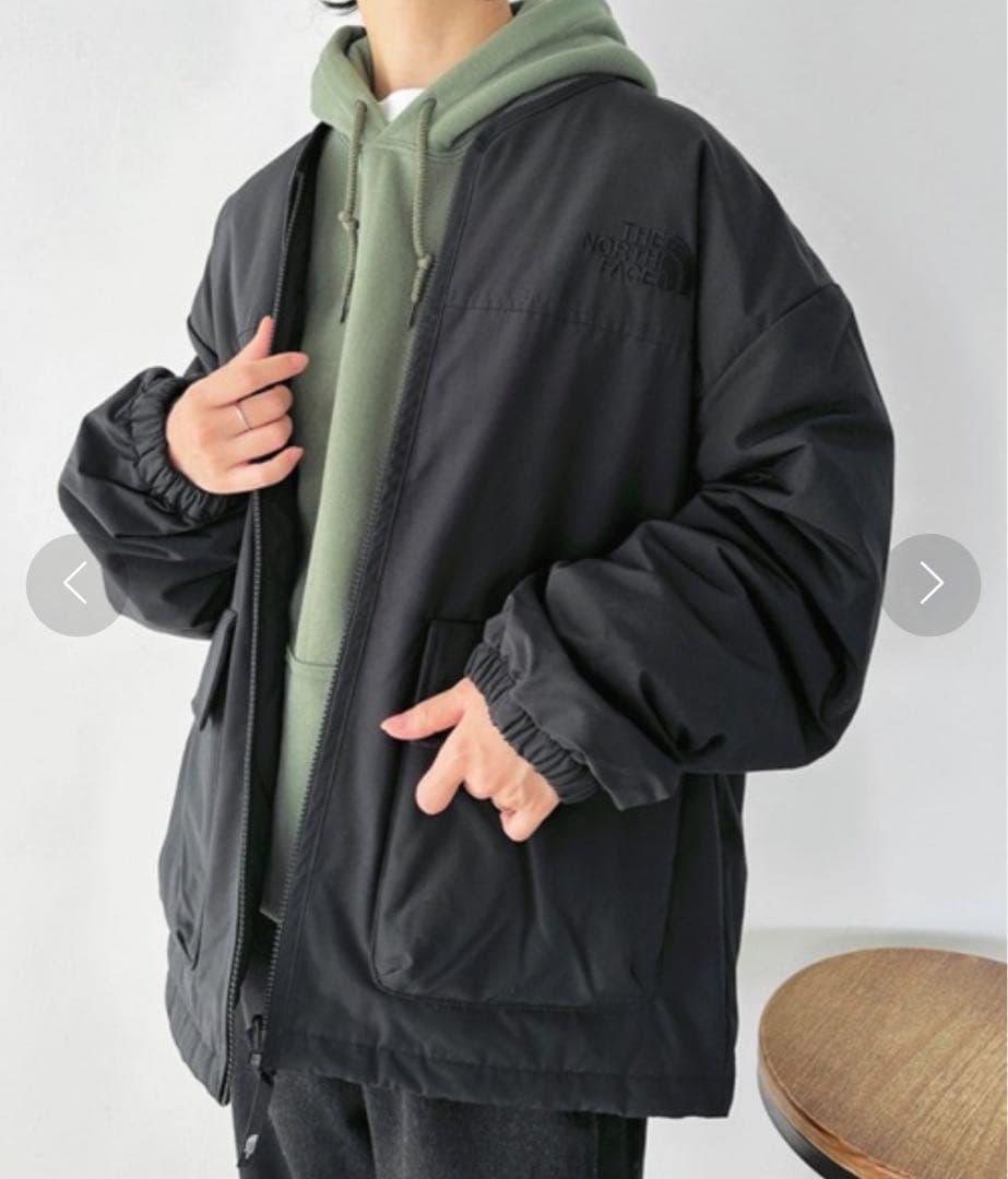 【韓国限定】ノースフェイス ホワイトレーベル リバーシブルキルティングジャケット