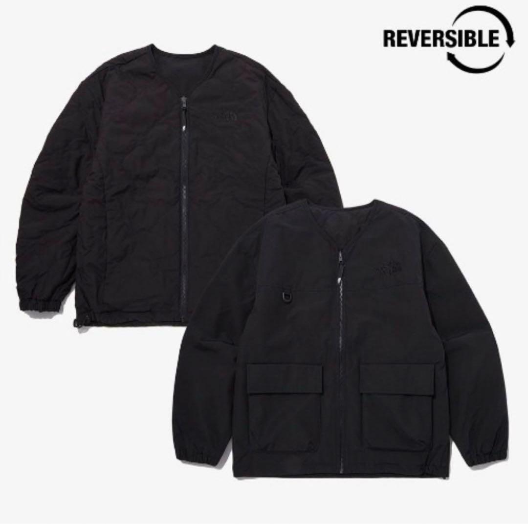 【韓国限定】ノースフェイス ホワイトレーベル リバーシブルキルティングジャケット