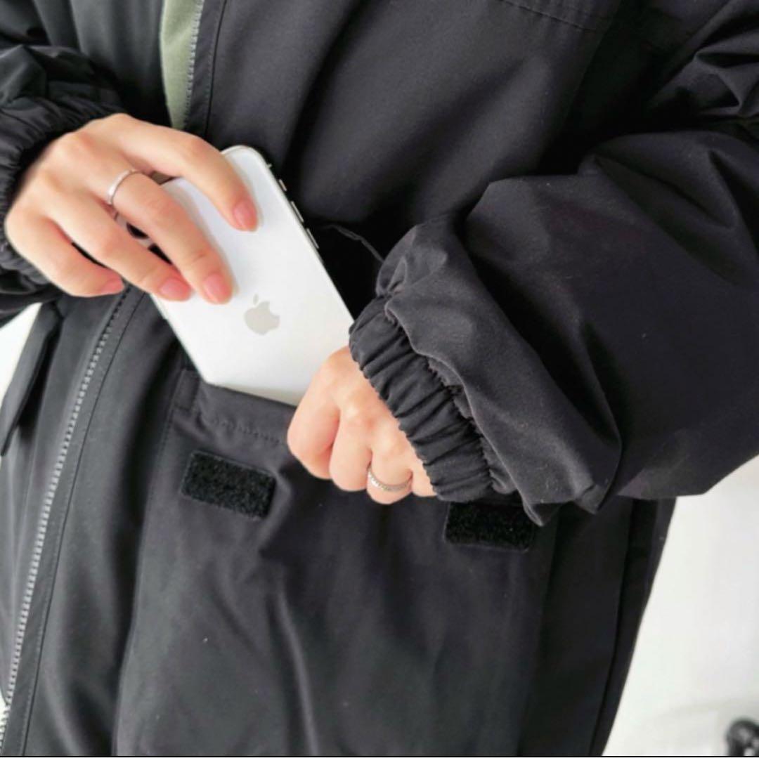 【韓国限定】ノースフェイス ホワイトレーベル リバーシブルキルティングジャケット