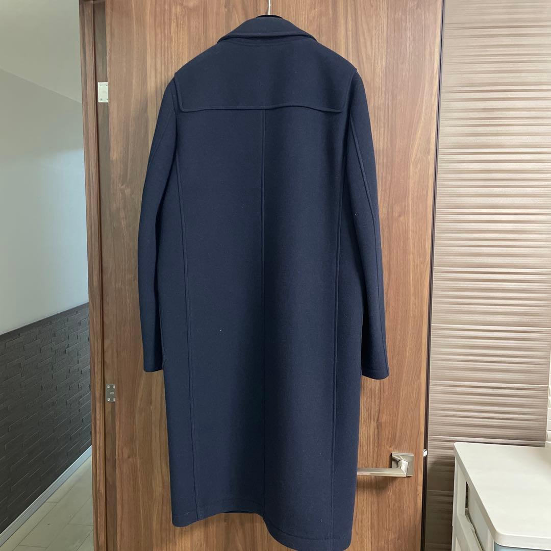 MSGM ネイビー ダッフルコート ウール