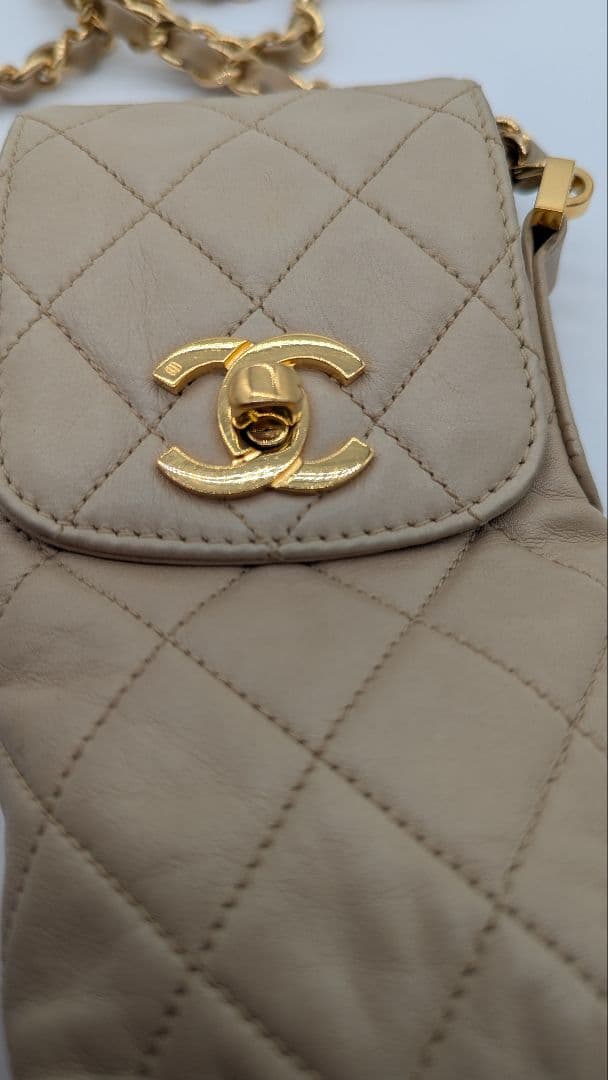CHANEL マトラッセチェーンショルダーバッグ