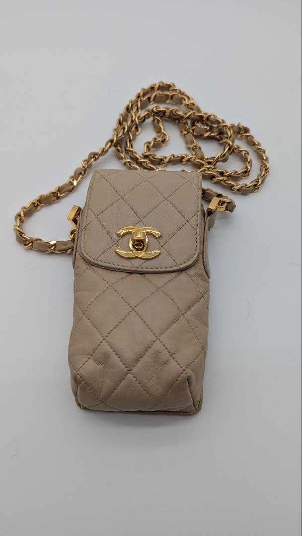 CHANEL マトラッセチェーンショルダーバッグ