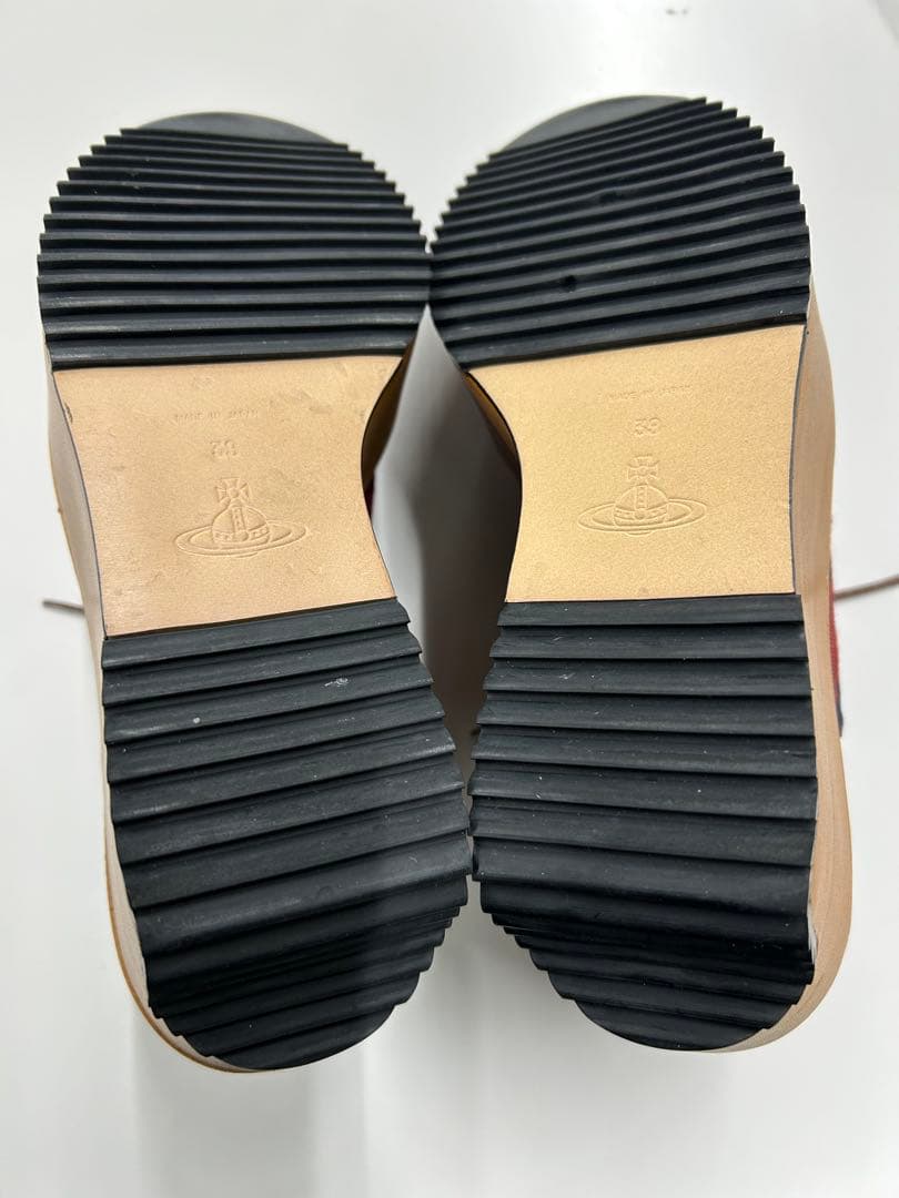 レア　Vivienne Westwood ロッキンホース　 チェック シューズ