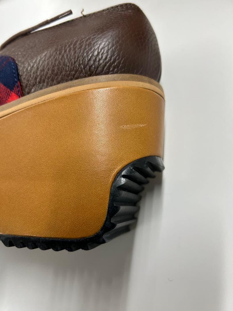 レア　Vivienne Westwood ロッキンホース　 チェック シューズ