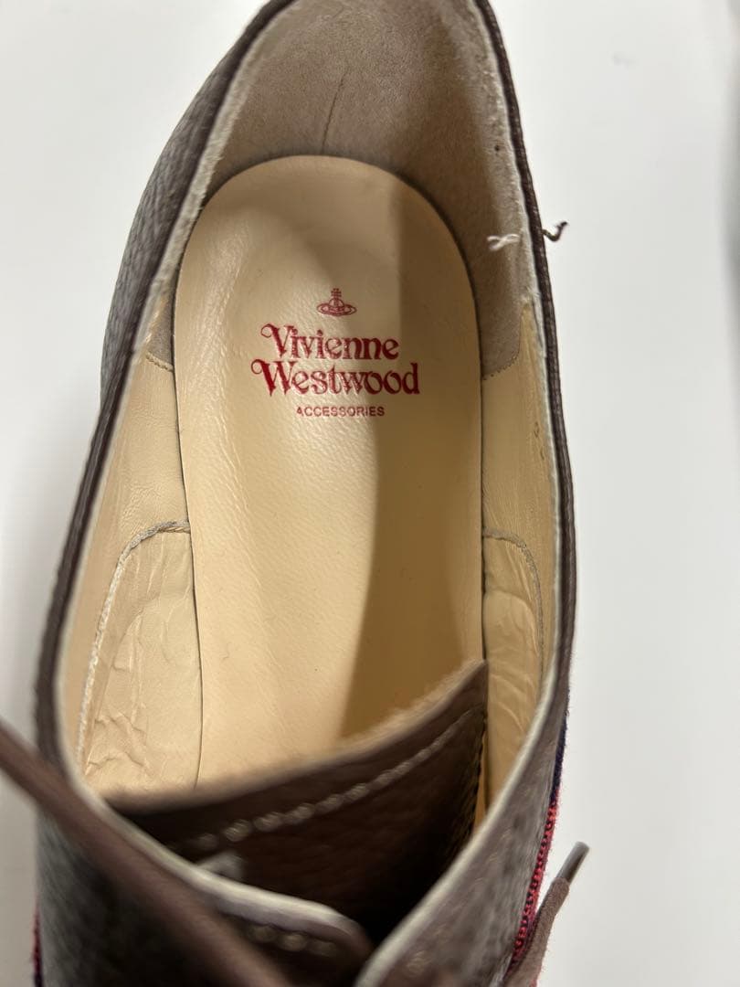 レア　Vivienne Westwood ロッキンホース　 チェック シューズ