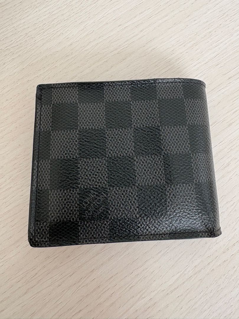 Louis Vuitton ダミエ 二つ折り財布