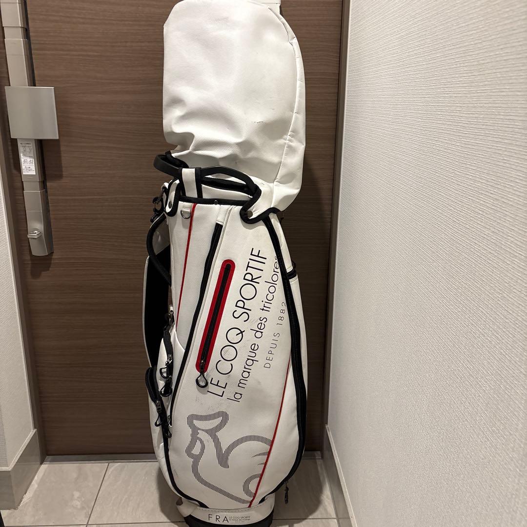 LE COQ SPORTIF ゴルフバッグ ホワイト