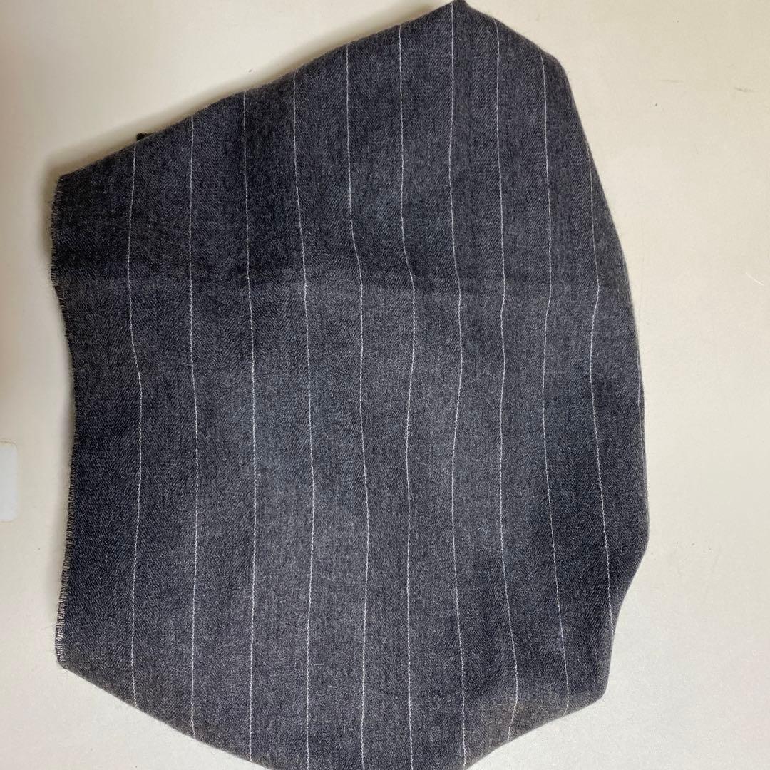 PRADA. カシミヤ100%正規品075made in Italy新品マフラー