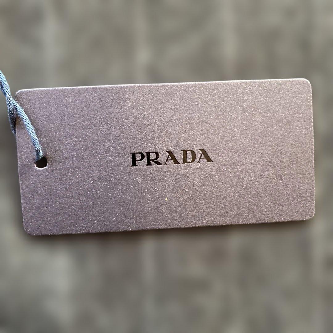PRADA. カシミヤ100%正規品075made in Italy新品マフラー
