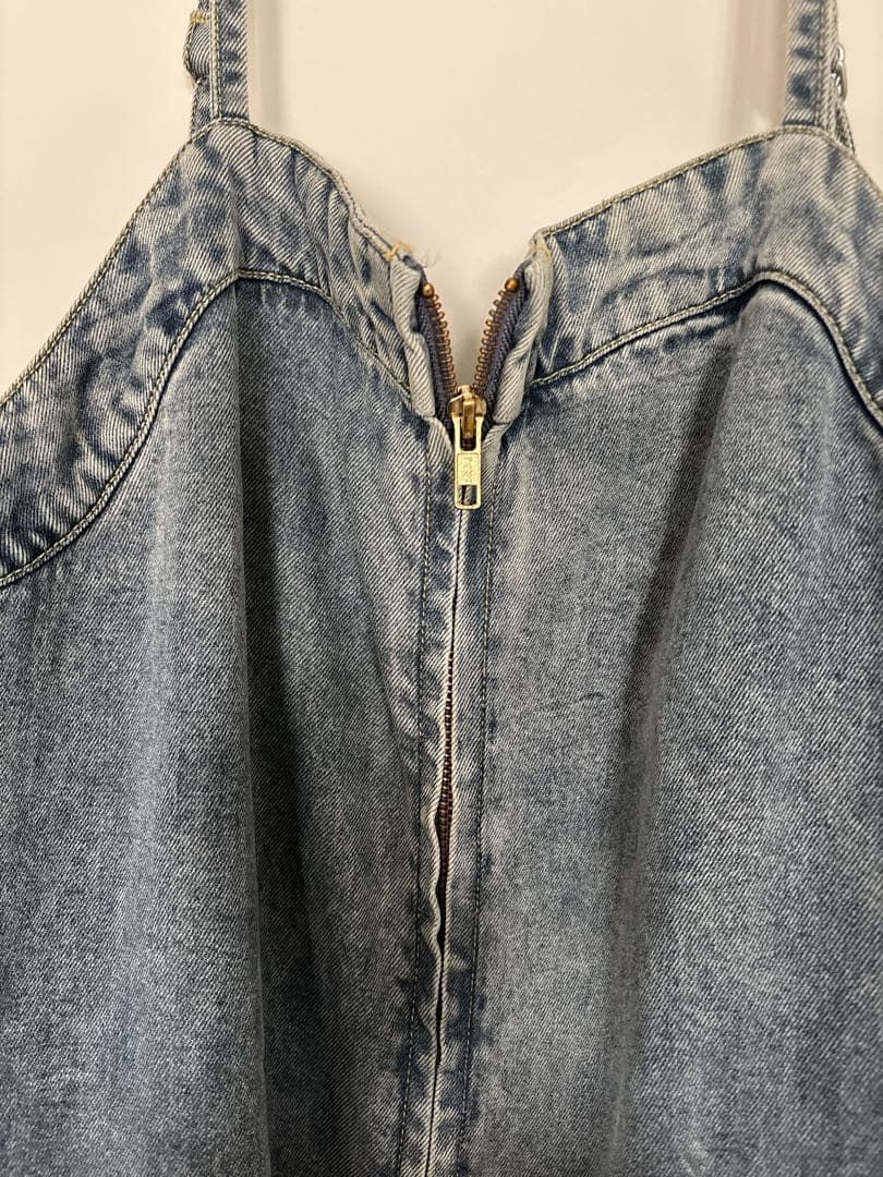 doudou テンセルデニムジャンスカ