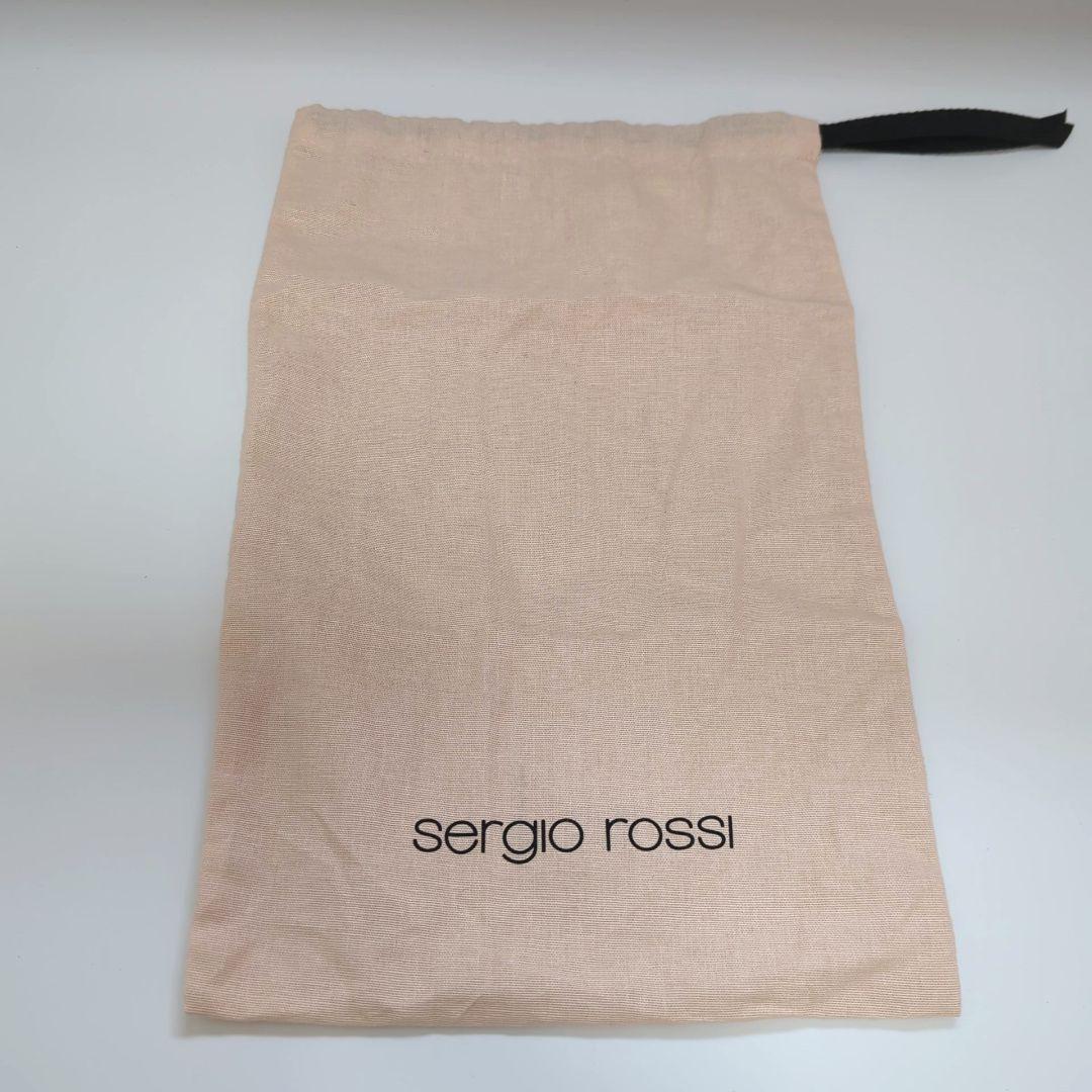 未使用級✨sr1 Sergio Rossi バレリーナ フラットシューズ 限定品