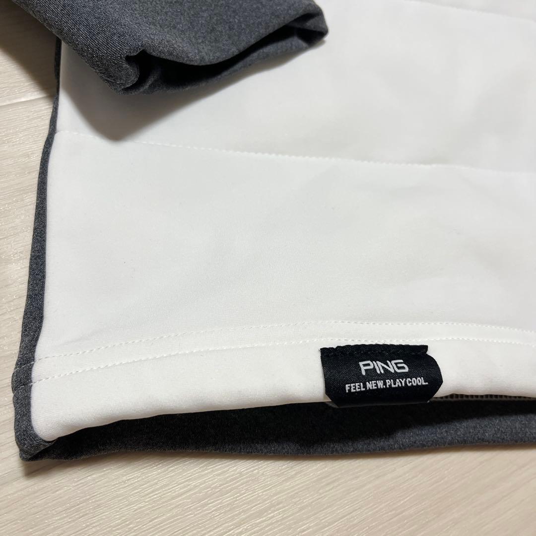 ピン PING 中綿 ハイネック エアーフレイク ゴルフ シャツ 冬