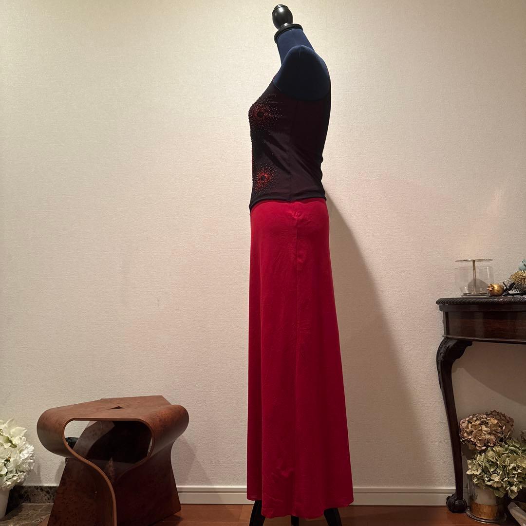 値引き極レア✨VIVIENNE TAM花火柄ビーズ刺繍 トップス&スカートセット