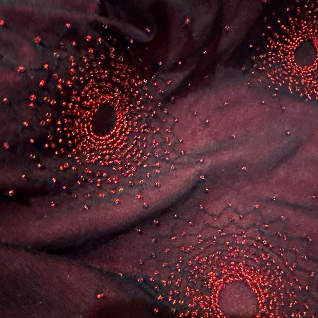 値引き極レア✨VIVIENNE TAM花火柄ビーズ刺繍 トップス&スカートセット