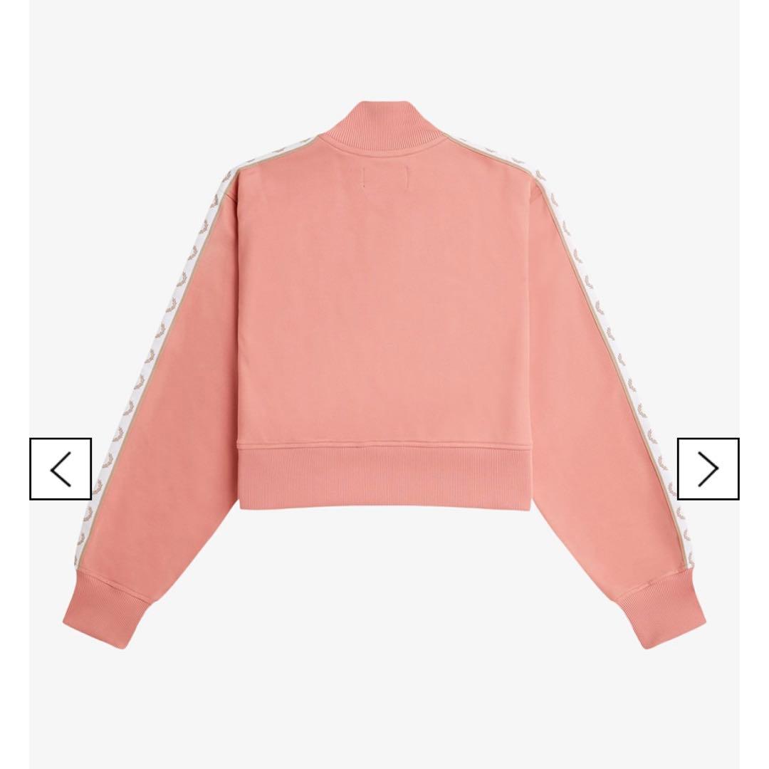 FRED PERRY クロップド ピンク ジャージ