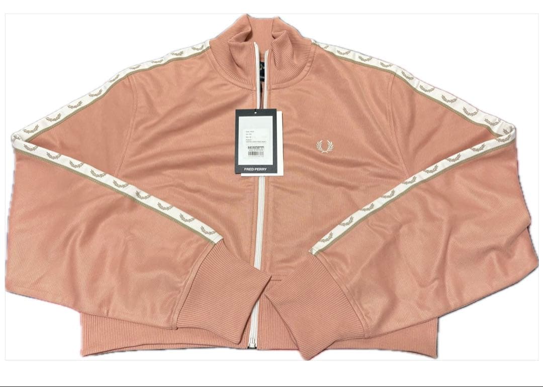 FRED PERRY クロップド ピンク ジャージ