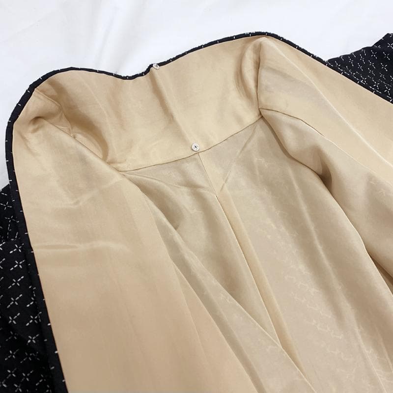 【値下げ】401mh7●菅原工房 菅原結 漢方染訪問着 紬 総刺繍 ふくよか