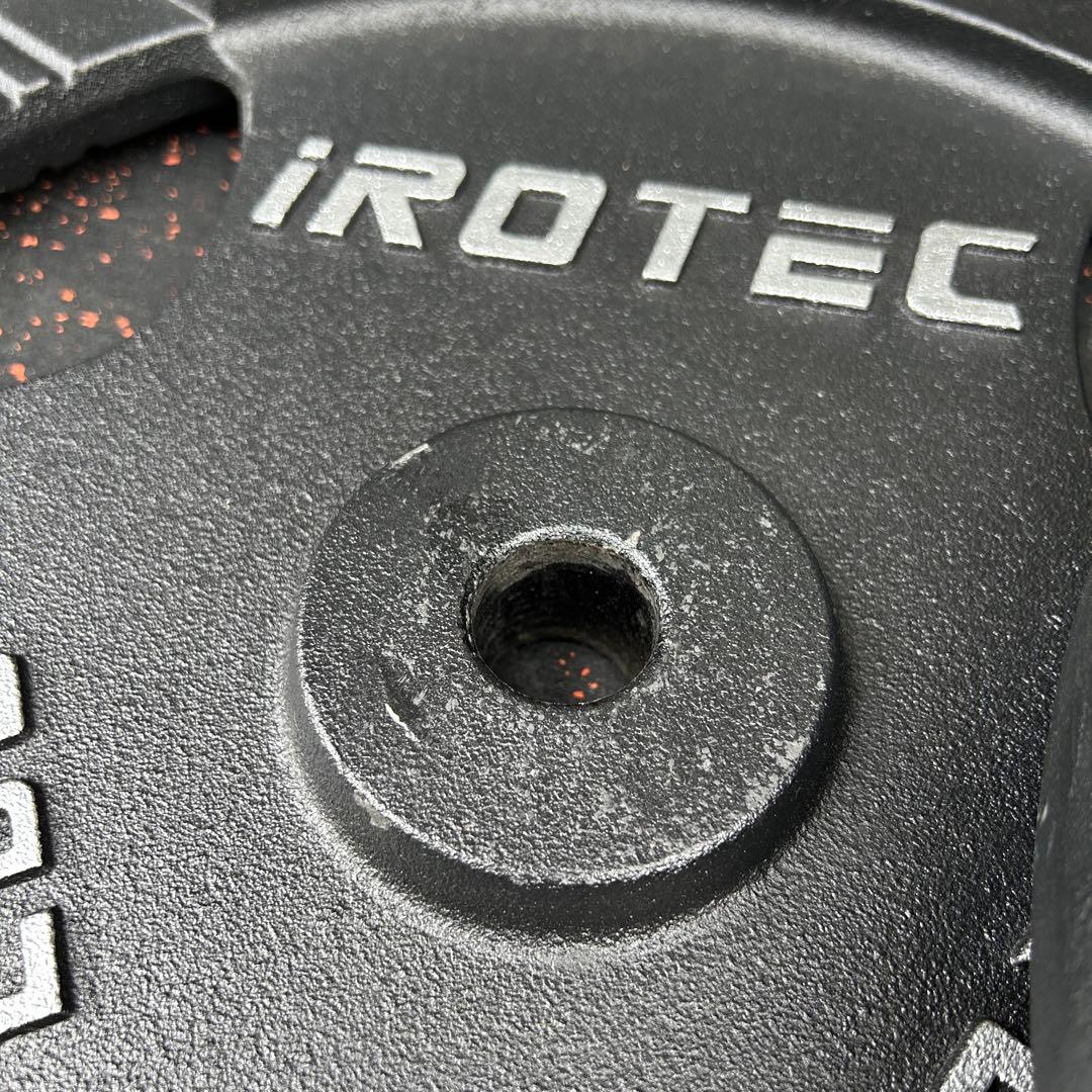 iROTEC アイロテック 28mmアイアンプレート 20kg×2枚