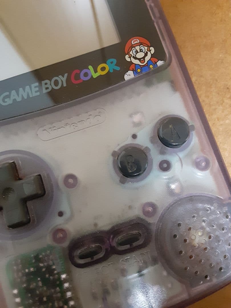 ゲームボーイカラー　ジャスコ限定デザイン　マリオ