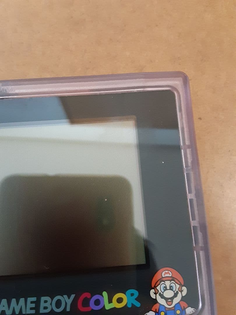 ゲームボーイカラー　ジャスコ限定デザイン　マリオ