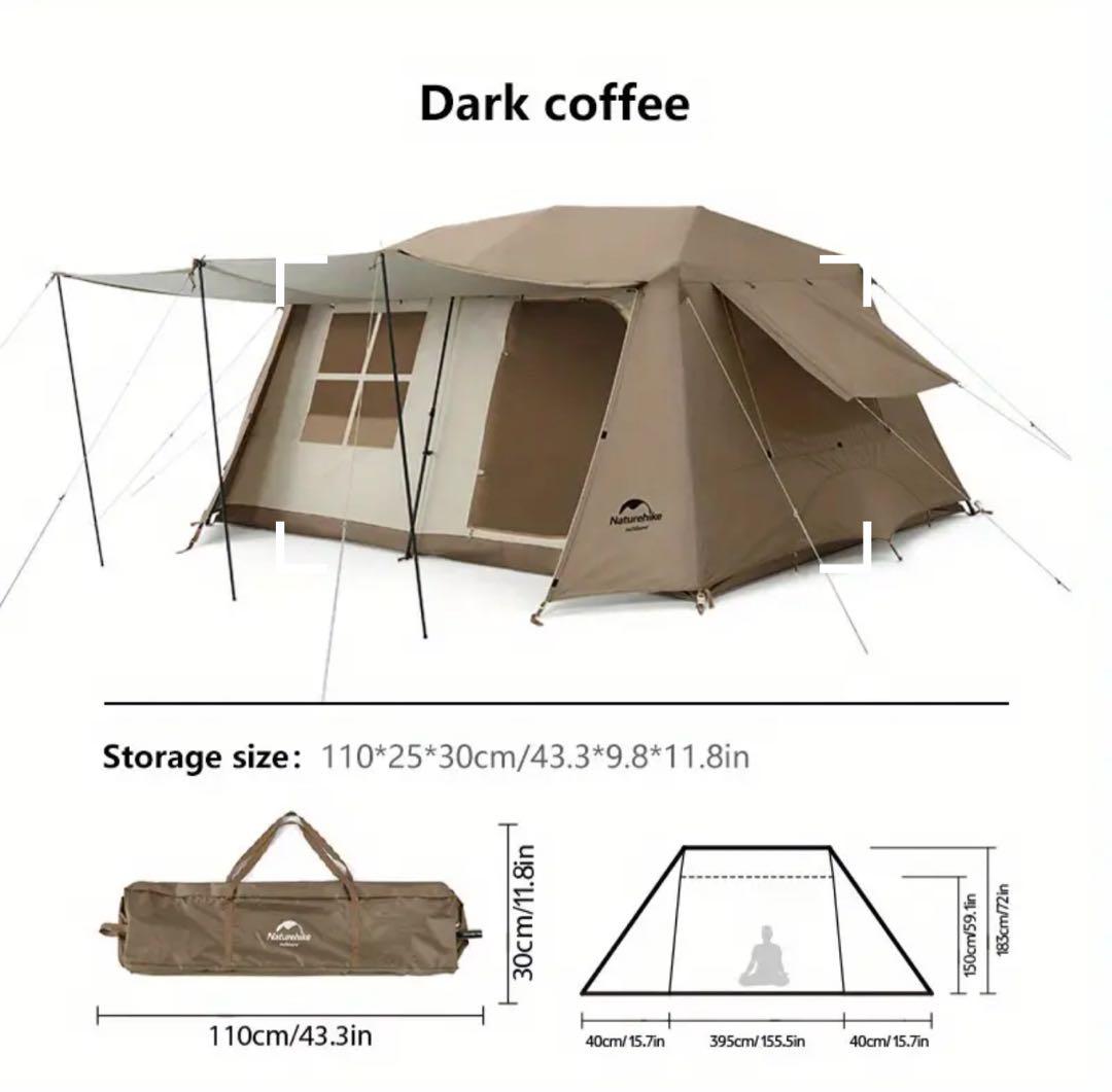 Naturehike Village 13.0 キャンプテントロッジ型新品未使用