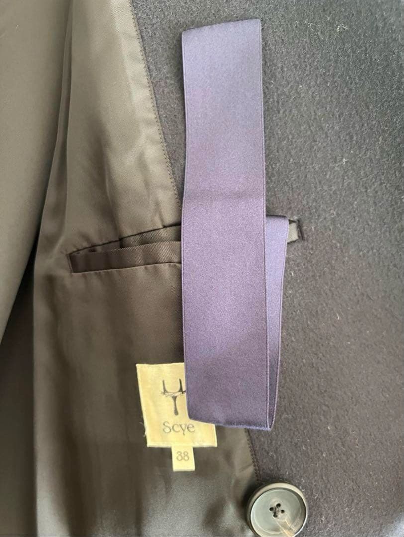 ジャケット・アウター SCYE Oversized Pea Coat 38 21aw