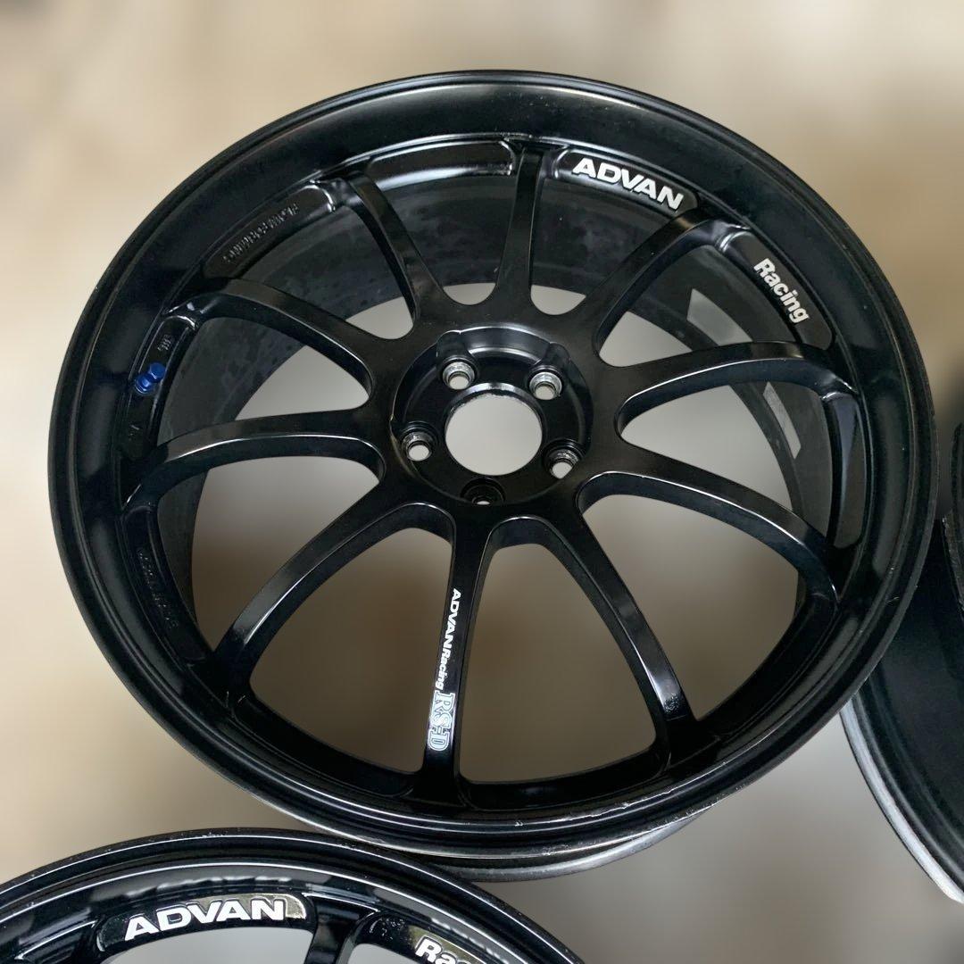 ヨコハマアドバンレーシング　RS-D 19インチアルミホイール4本セット　中古品
