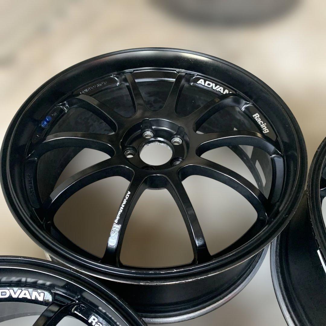 ヨコハマアドバンレーシング　RS-D 19インチアルミホイール4本セット　中古品