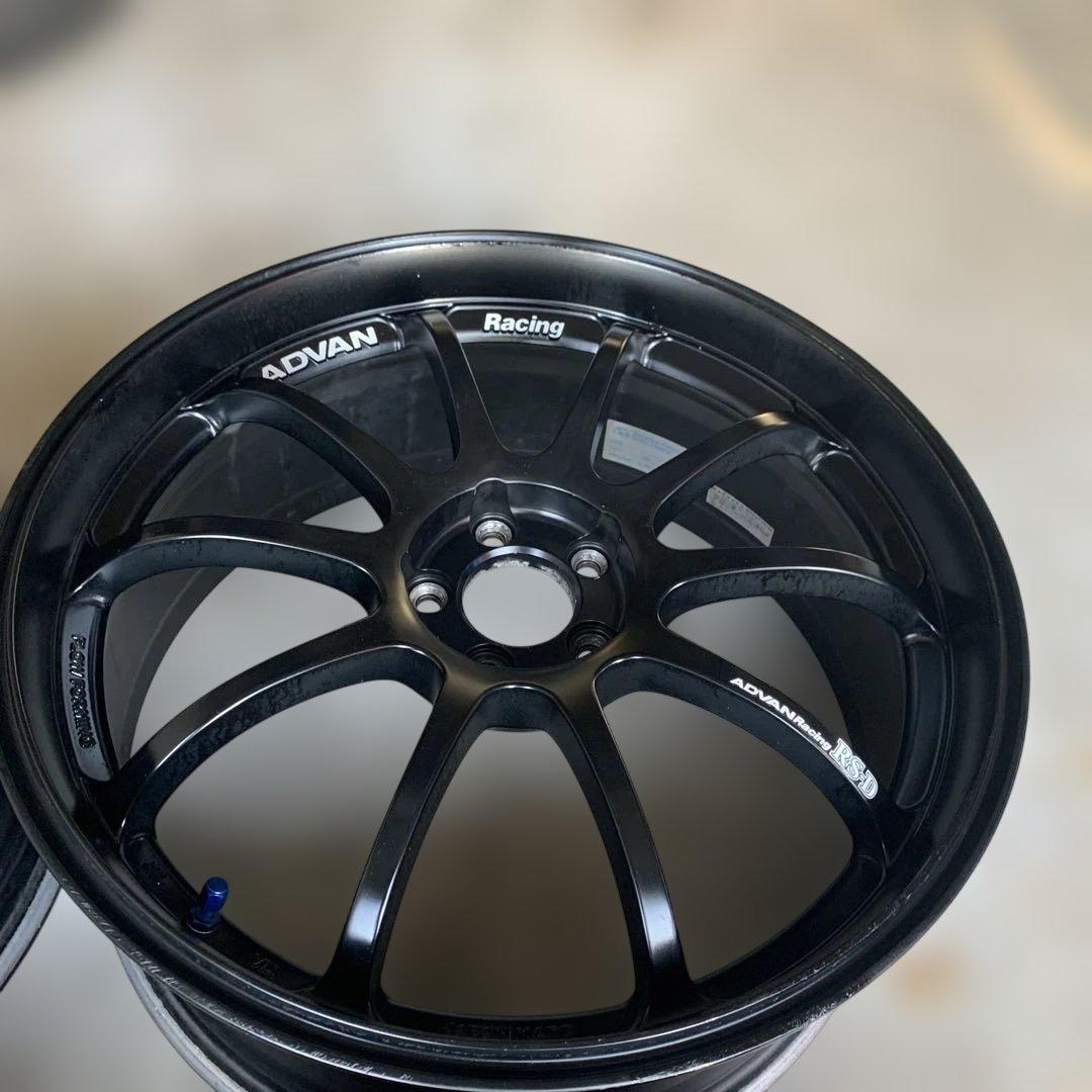 ヨコハマアドバンレーシング　RS-D 19インチアルミホイール4本セット　中古品