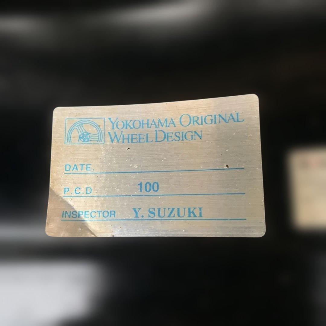 ヨコハマアドバンレーシング　RS-D 19インチアルミホイール4本セット　中古品