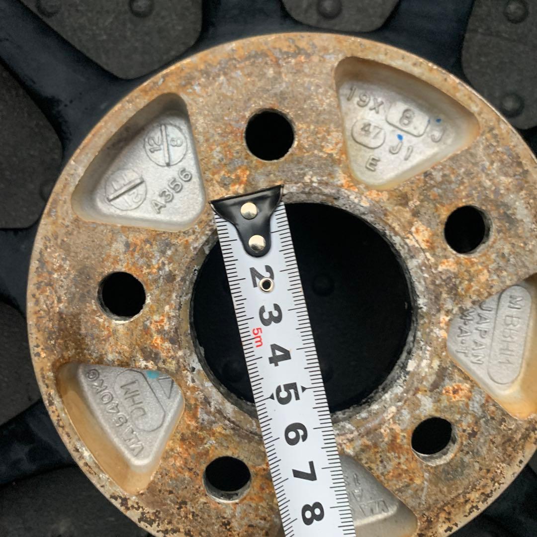 ヨコハマアドバンレーシング　RS-D 19インチアルミホイール4本セット　中古品