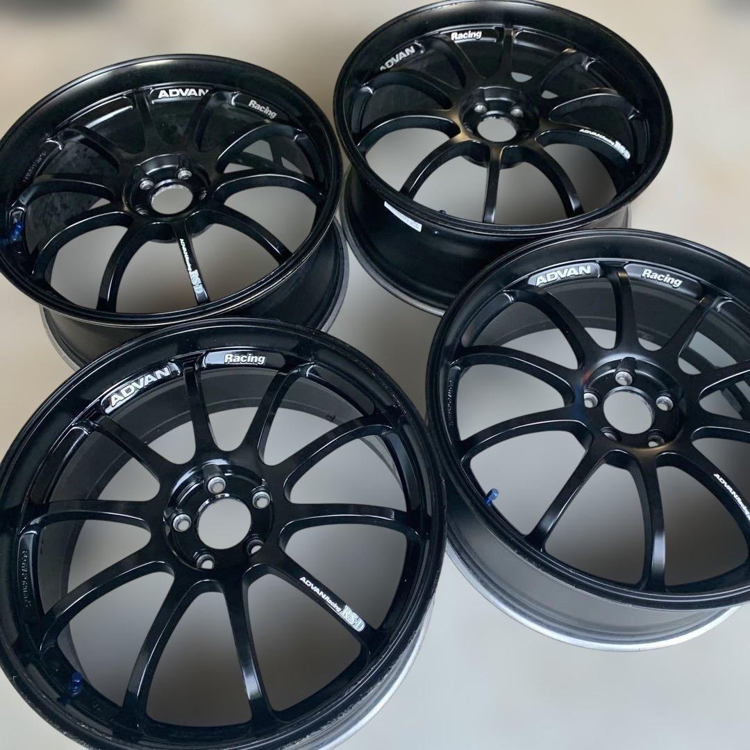 ヨコハマアドバンレーシング　RS-D 19インチアルミホイール4本セット　中古品