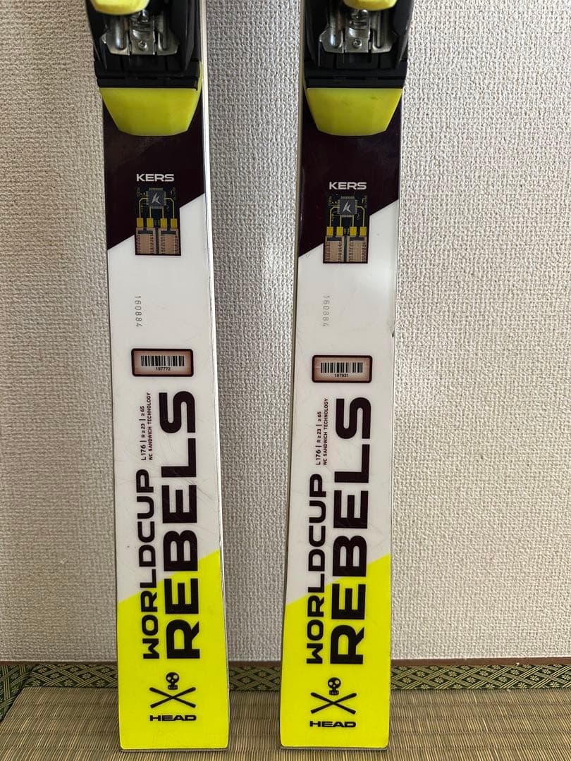 HEAD WORLDCUP REBELS LT 176cm ビンディング付