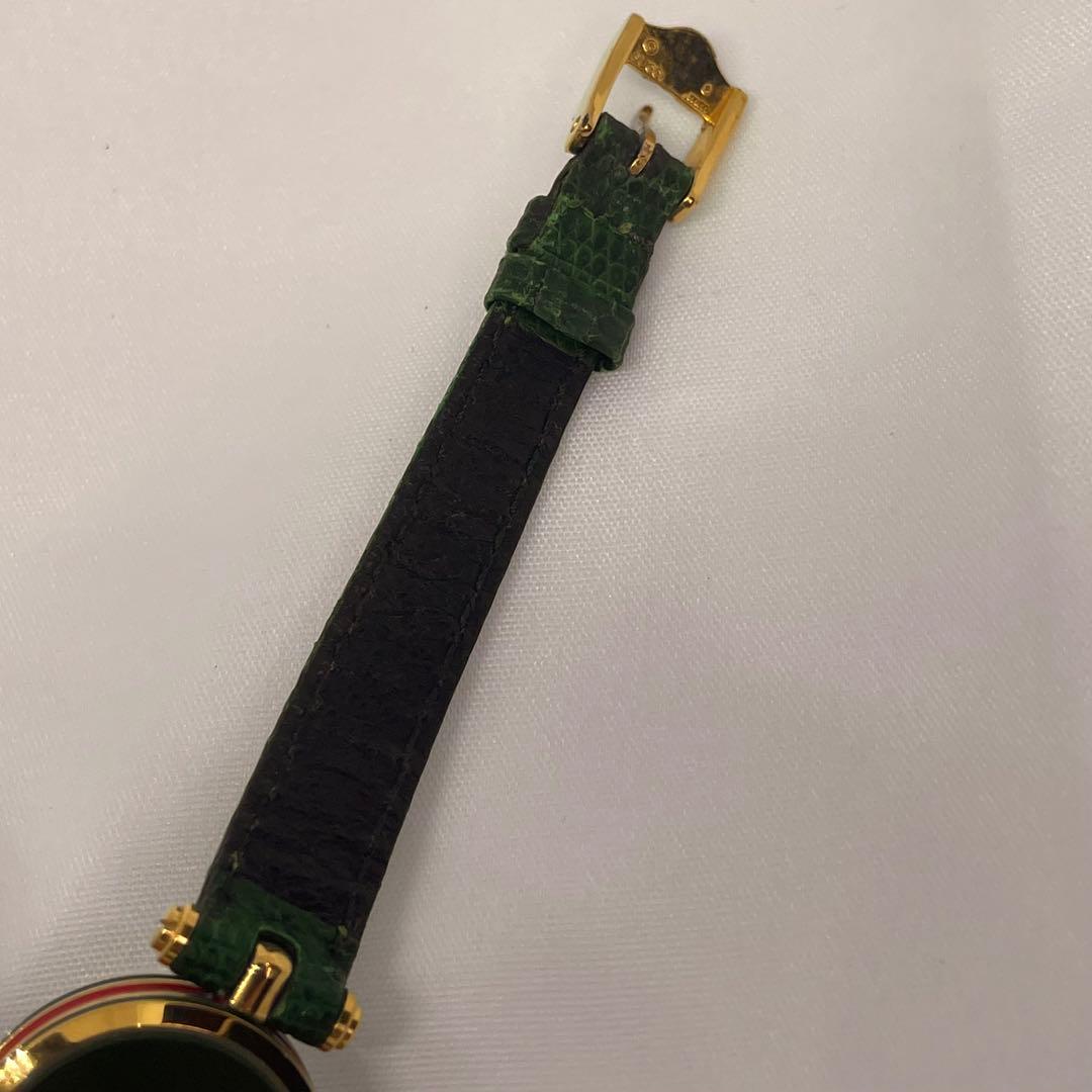 GUCCI グッチ シェリーライン ラメ文字盤 箱 保証書付き 稼働 美品