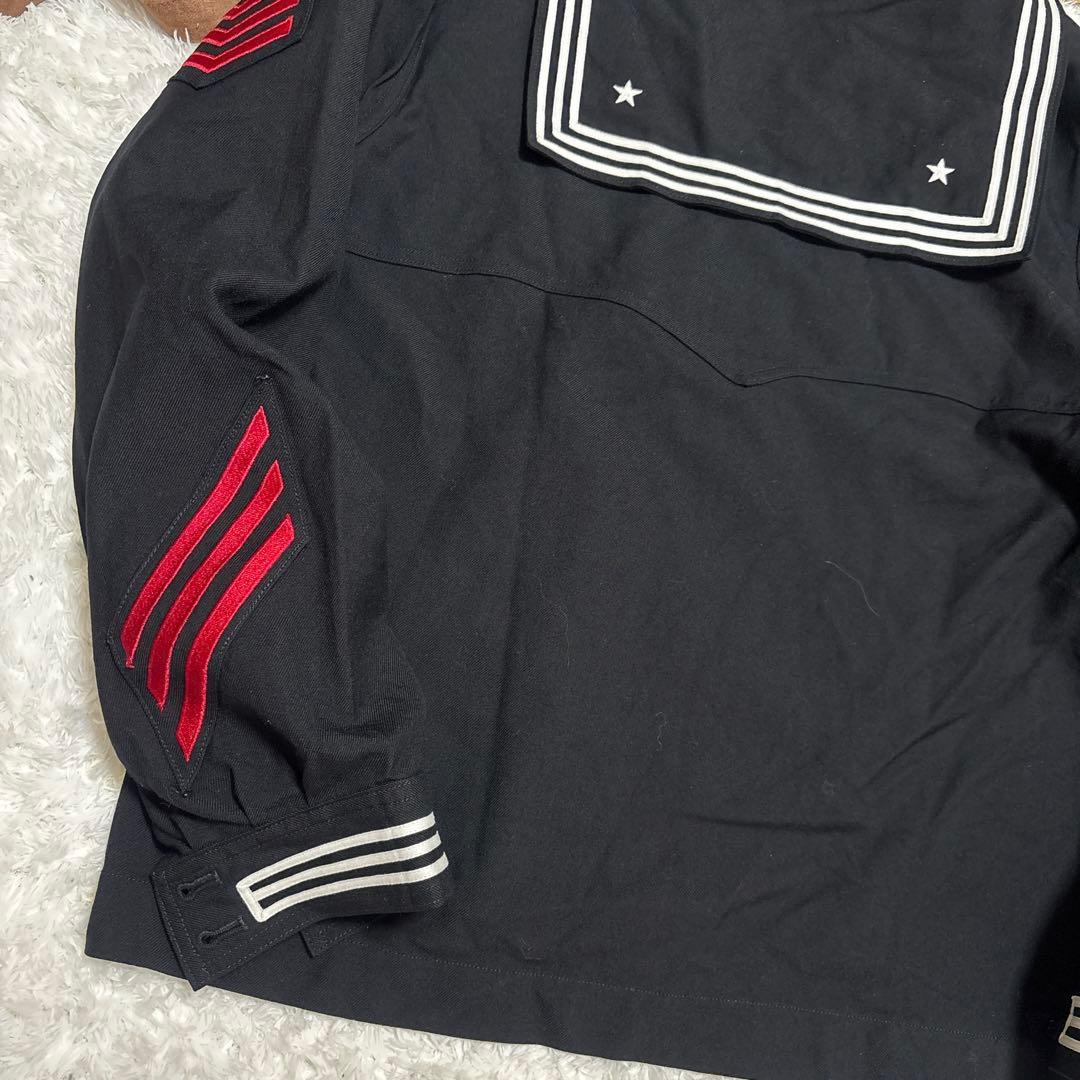 US NAVY セーラー服 46L ウール 90s 1等兵曹 12年勤続 レア