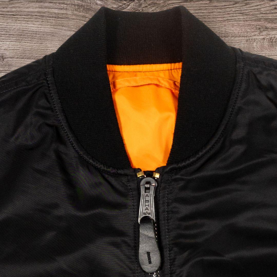 ✸ALPHA✸ma1✸ブラック✸Lサイズ✸リバーシブル✸ボンバージャケット