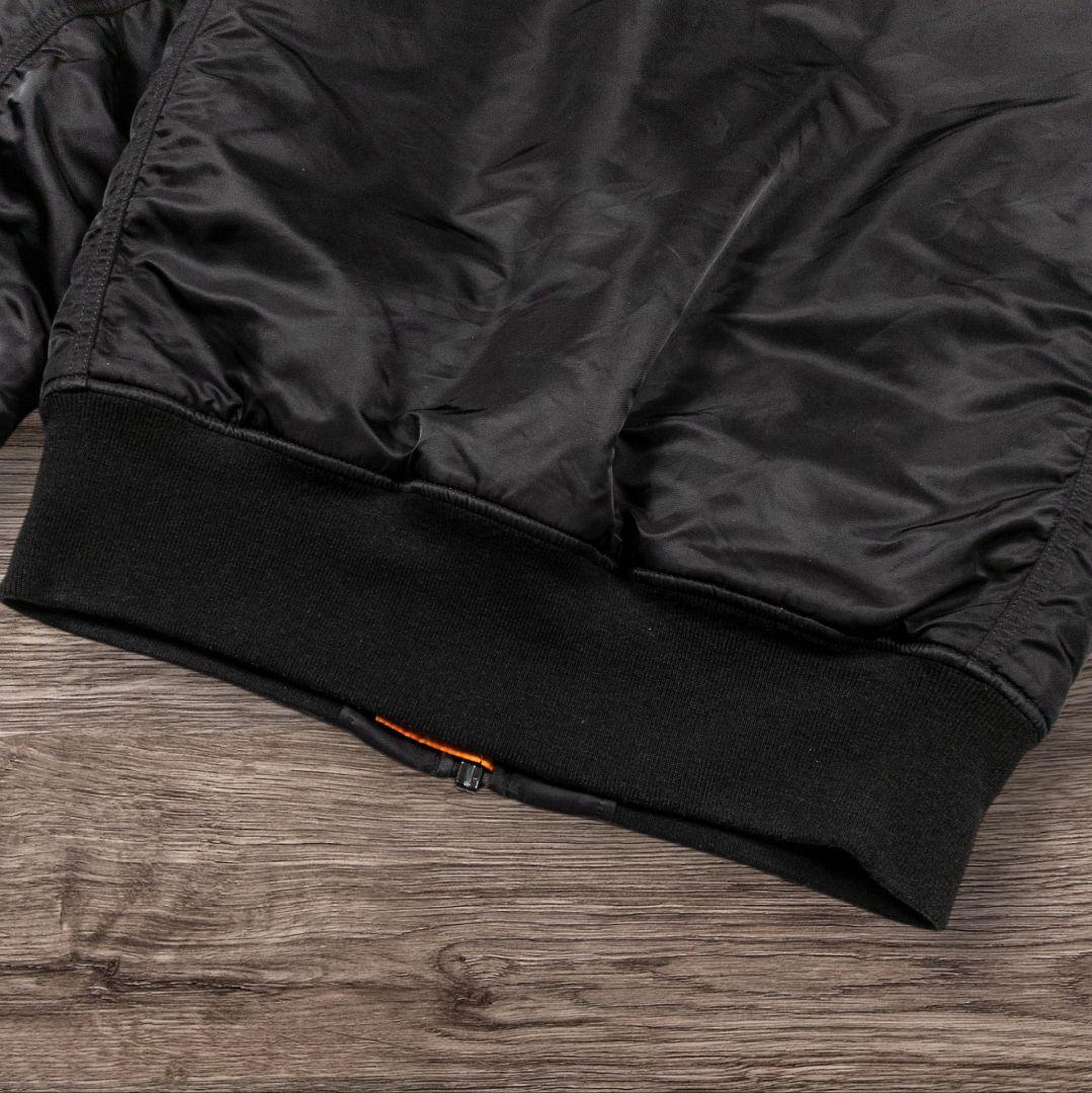 ✸ALPHA✸ma1✸ブラック✸Lサイズ✸リバーシブル✸ボンバージャケット