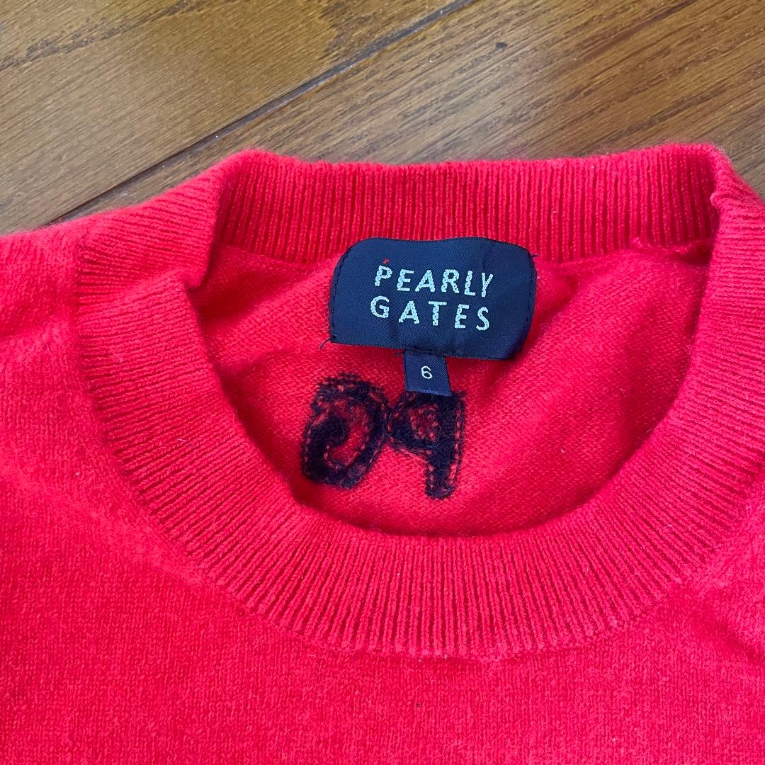い*読様 PEARLY GATES ARLYGAT セーター カシミヤ